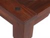 Couchtisch quadratisch 60x60 Massivholz Akazie dunkelbraun massivum Texas Wohnzimmertisch Sofatisch Kaffeetisch Landhaus Kolonialstil 45cm Höhe Bild 4