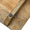 Spetebo Servierbrett XXL Mango Tapasbrett natur mit Griff, Holz, (Artikel, 1-St, Holzbrett), Standfüße mit Antirutsch-Pads Bild 4