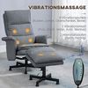 HOMCOM Massagesessel Massageliege mit Fußhocker Bild 4