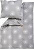 Leander 'Flora' Kinderbettwäsche light grey, 70x100 cm Bild 1