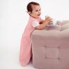 Mama Cheetah Kleinkind-Schlafsack mit Füßen, 1,0 Tog, Bio-Baumwolle, tragbare Decken für Spaziergänger mit 2-Wege-Reißverschluss, Schlafsack für Mädchen und Jungs, 12-18 Monat Bild 5