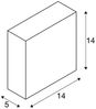 SLV BIG QUAD UP/DOWN WL Wandleuchte, anthrazit - Wand- und Deckenleuchten Bild 5