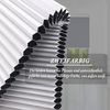 WOLTU Wabenplissee ohne Bohren Verdunklung Thermo Doppelplissee Klemmfix Zweifarbig 70x120 cm Weiß-Weiß, Plissee Faltrollo Sonnen-, Sicht- & Schallschutz, Jalousie Plisseerollo für Fenster & Tür Bild 5