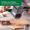 Chefkoch trifft Fackelmann Trommelreibe Trommelreibe für Gemüse, Käse oder Nüsse Bild 5