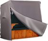 Strandkorb Hanse Premium Schutzhülle grau XL 155 x 150 x 85 cm Bild 1
