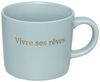 Secret de Gourmet Becher Kaffeetassen BELLE auf Holzständer, 200 ml, Porzellan Bild 4