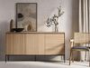 Kommode Visso 2D2S VI-04 (Farbe: Eiche Linear) Bild 2