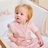 Nattou Babyschlafsack aus Baumwolle (Jacquard), TOG 0. 5, Ca. 70 cm, 6-24 Monate, Alice und Pomme, Rosa Bild 3