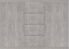 vidaXL Sideboard Betongrau 88x30x65 cm Holzwerkstoff 800688 Bild 5