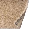 VIMODA Teppich Prime Shaggy Hochflor Langflor Einfarbig Modern Beige für Wohnzimmer, Schlafzimmer, küche, Maße:Ø 200 cm Rund Bild 4