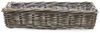 Spetebo Blumenkasten Rattan Pflanzkorb natur mit Folie für Innen und Außen - 58 x 18 cm (Anzahl, 1 St, Stück), Passend für alle Fensterbänke Bild 4