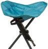 3Bein Dreibeinhocker Campinghocker Anglerhocker Tragegurt Blau H51cm Bild 3