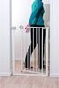 Safety 1st Treppenschutzgitter Easy Close Extra Tall, Ohne Bohren, sicheres Metall-Türschutzgitter extra-hoch (91 cm), U - Pressure, weiß Bild 3