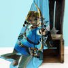 Kinderdecke The Legend of Zelda Decke Arrow 160x200 cm Kuscheldecke Fleecedecke, BERONAGE, passend zur Bettwäsche, ideal für Sofa, Couch, Kinder-Bett, Auto Bild 3
