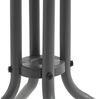 Bistrotisch Balkontisch Gartentisch Terrassentisch Glastisch dunkelgrau ⌀ 60 cm Bild 5