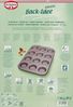 Dr. Oetker - Back-Idee Kreativ 12er Muffin- Back- Form Blech (1229) Bild 3