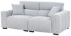 Sofa 3-Sitzer FAUSKAN Stoff Hellblau Bild 4
