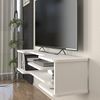 TV-Lowboard hängend Yrela 120x30x26 cm Weiß [en. casa] Bild 3