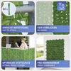 Garten-Sichtschutz Mod. Efeu Künstlicher Efeu-Sichtschutz grün für Garten als Sichtschutzmatte aus PE Polyester Nylon 100x100 cm Grün Bild 5