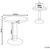 Beistelltisch JAMBIA Cremeweiß Bild 3