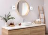 Eglo 95993 Badezimmerleuchte Spot Tamara 1 GU10-LED 1X3W IP44 in weiß, chrom 1X3,3W L:12cm Bild 3