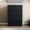 Vida Designs Kommode Denver, Kiefernholz, Schwarz, 4 Drawer Bild 3