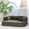 SHARLEEN Orthopädisches Hundesofa - 26 Olivgrün, 100x80cm Bild 2