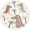 Pergamon Kinderteppich Kinder Teppich Softstar Kids Lustige Dinos Rund, Rund, Höhe: 11 mm Bild 5
