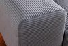 riess-ambiente Big-Sofa ELEGANCIA 285cm anthrazit, Einzelartikel 1 Teile, XXL Couch · Cord · mit Federkern · inkl. Kissen · Modern Design Bild 5