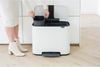 Brabantia Bo Treteimer weiss, 11 + 23 L Papierkörbe & Mülleimer Bild 5