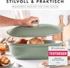 RÖMERTOPF Vorratsdose Brottopf oval MAXI 6,5 Liter - Keramik Brotkasten, Keramik, (Set), aus Naturton Bild 5