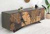 riess-ambiente Sideboard TROPICAL 160cm natur / grau, Massivholz · Florales Design · Handarbeit · Wohnzimmer Bild 5