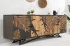 riess-ambiente Sideboard TROPICAL 160cm natur / grau, Massivholz · Florales Design · Handarbeit · Wohnzimmer Bild 4