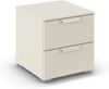 rauch Aditio Box, Nachttisch, 2 Schubladen, mit Softclose-Funktion, Farbe Beige, BxHxT 40x42x42cm Bild 1