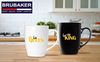 BRUBAKER Tasse Kaffeetassen Her King & His Queen mit Grußkarte, 2-tlg, Keramik, Kaffeebecher - 300 ml Tassen Geschenkset - in Geschenkbox Bild 5