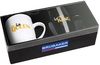 BRUBAKER Tasse Kaffeetassen Her King & His Queen mit Grußkarte, 2-tlg, Keramik, Kaffeebecher - 300 ml Tassen Geschenkset - in Geschenkbox Bild 2