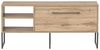 SCHILDMEYER Sitzbank Schrank Sitzkommode 54 x 121,6 x 33,2 cm Eiche Landhaus Bild 3