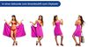 Wickel Duschtuch Strandkleid Gr. L Bild 5