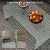 HOMCOM Couchtisch (80x45x35 cm Wohnzimmertisch, 1-St, Beistelltisch), aus gehärtetem Glas, für Wohnzimmer, Schlafzimmer, Transparent Bild 4