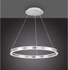LED Pendelleuchte, Metall, silber, dimmbar, Höhenverstellbar Bild 3