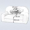 Stillerbursch Kindersofa Modell 4, grau-blau Bild 2