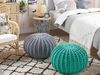 Pouf smaragdgrün ⌀ 50 cm CONRAD II Bild 2