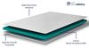 Imperial Komfort Topper viscoeslástico, Polyester, Weiß, Queen, 200 x 160 x 5 cm Bild 3