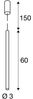 SLV No. 1002172 HELIA 30 Pendelleuchte 7,5W LED soft gold 3000K Bild 5
