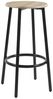 HOME DECO FACTORY Stehtisch und 2 Hocker Loka, Braun/Schwarz, 60 x 86 x 60 Bild 3