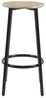 HOME DECO FACTORY Stehtisch und 2 Hocker Loka, Braun/Schwarz, 60 x 86 x 60 Bild 5
