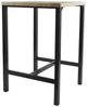 HOME DECO FACTORY Stehtisch und 2 Hocker Loka, Braun/Schwarz, 60 x 86 x 60 Bild 2