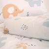 Herding babybest Bettwäsche Elephants, Kopfkissenbezug ca. 40x60 cm mit Hoteleinschlag, Bettbezug ca. 100x135 cm mit leichtläufigem Reißverschluss, 100% Baumwolle/Renforcé Bild 4