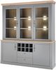 Lomadox Buffet CHATHAM-61 Landhaus Esszimmer in grau mit Artisan Eiche Nb, B/H/T 183/206/44 cm Bild 5