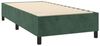 vidaXL Boxspringbett mit Matratze & LED Dunkelgrün 90x200 cm Samt 3139724 Bild 5